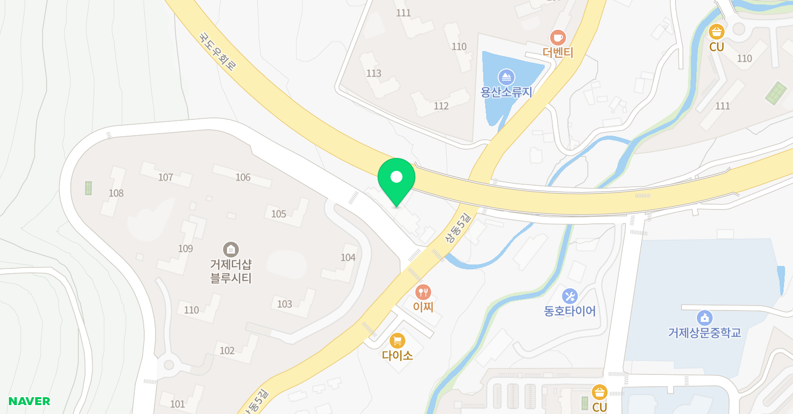 비욘드잉글리쉬 상문캠퍼스 어학원 위치