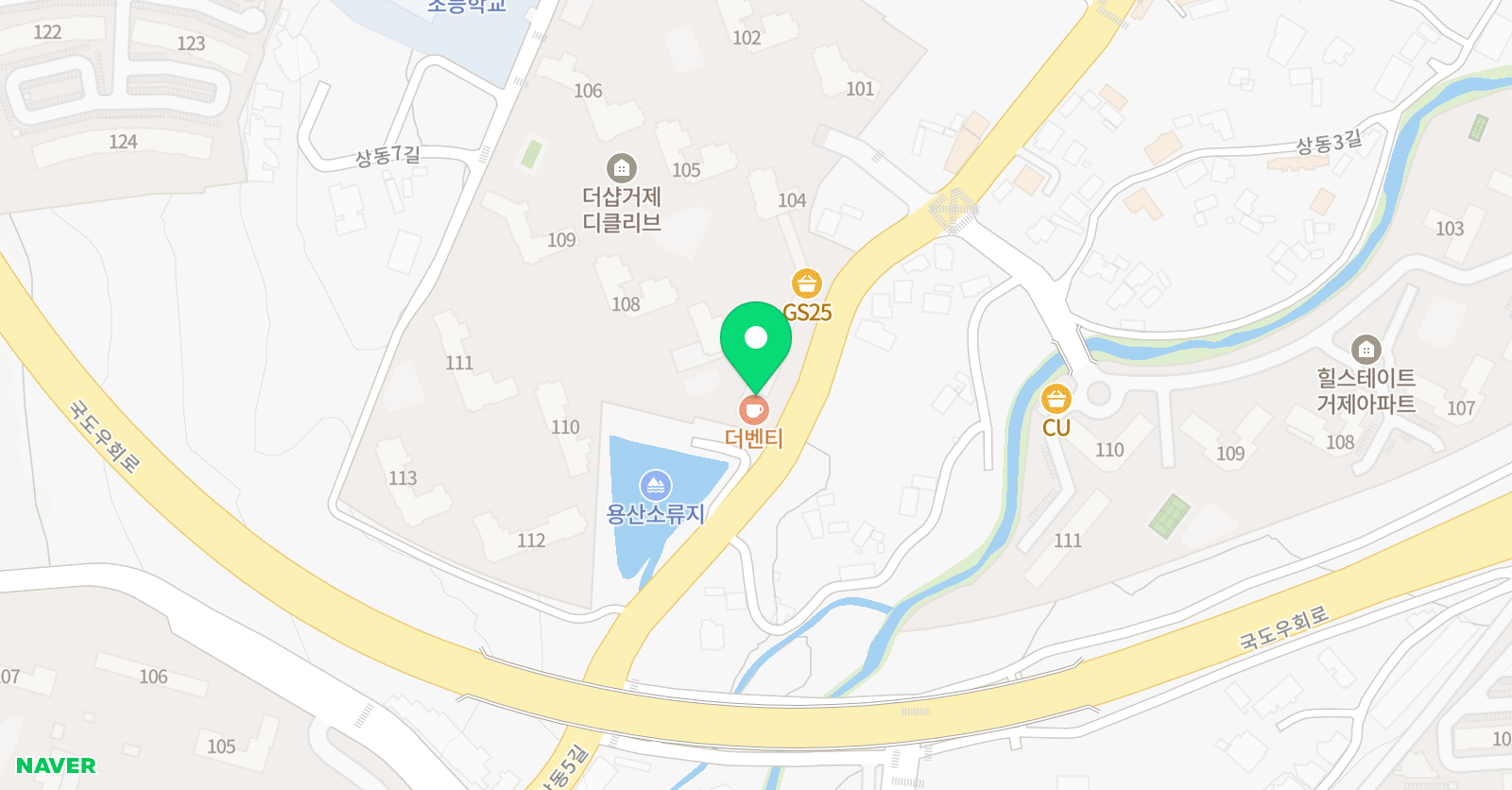 한우리독서토론논술 상동 디클리브 독서교실 위치