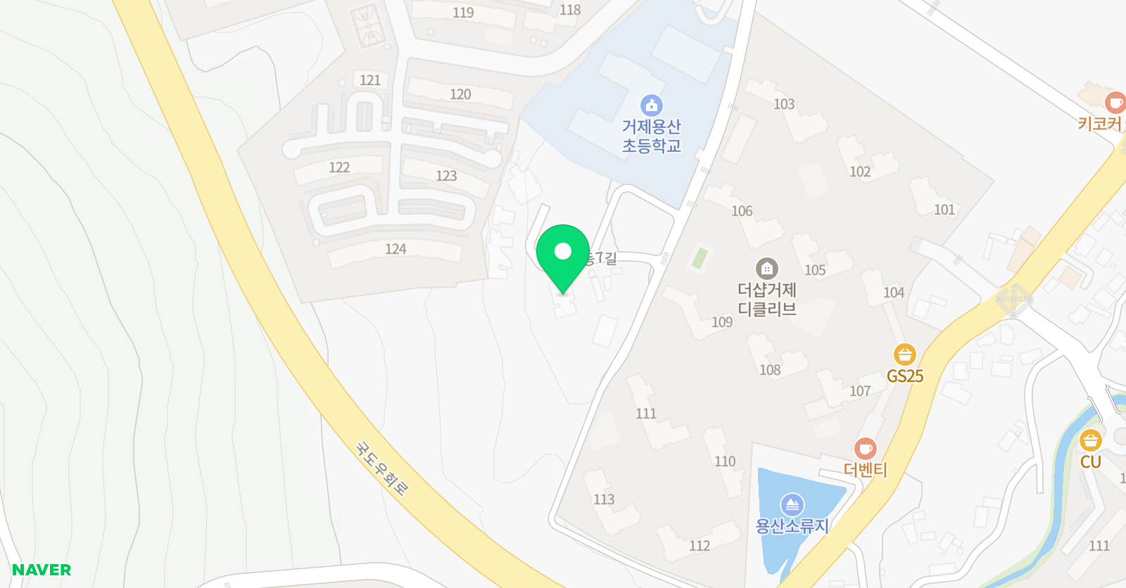 리브로아르츠 거제 GTA 학원 위치