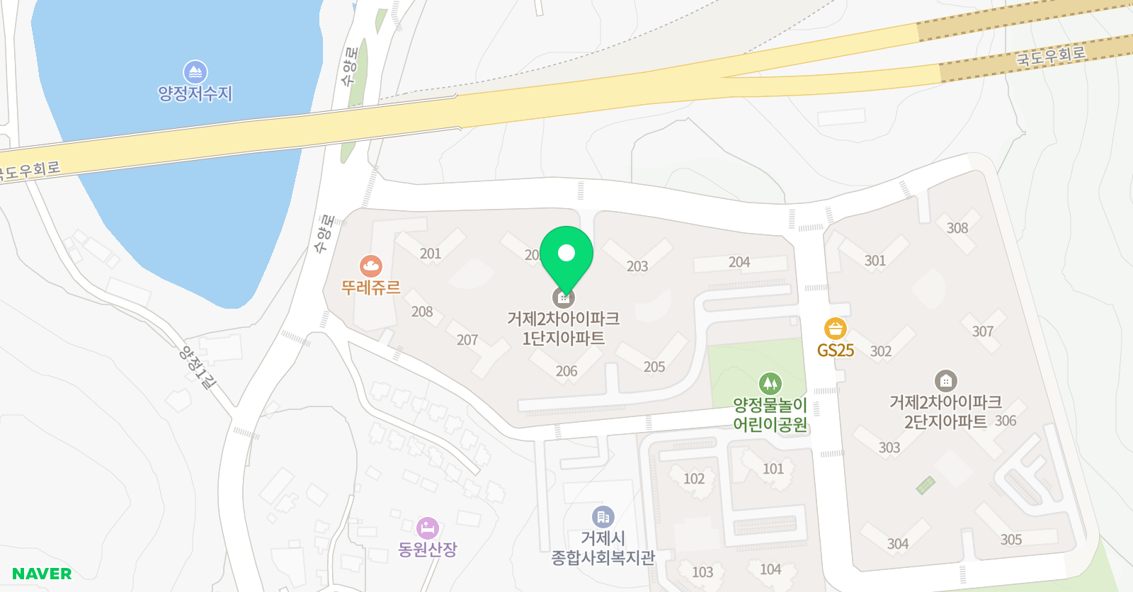 플레이팩토 양정아이파크2차 교육원 위치