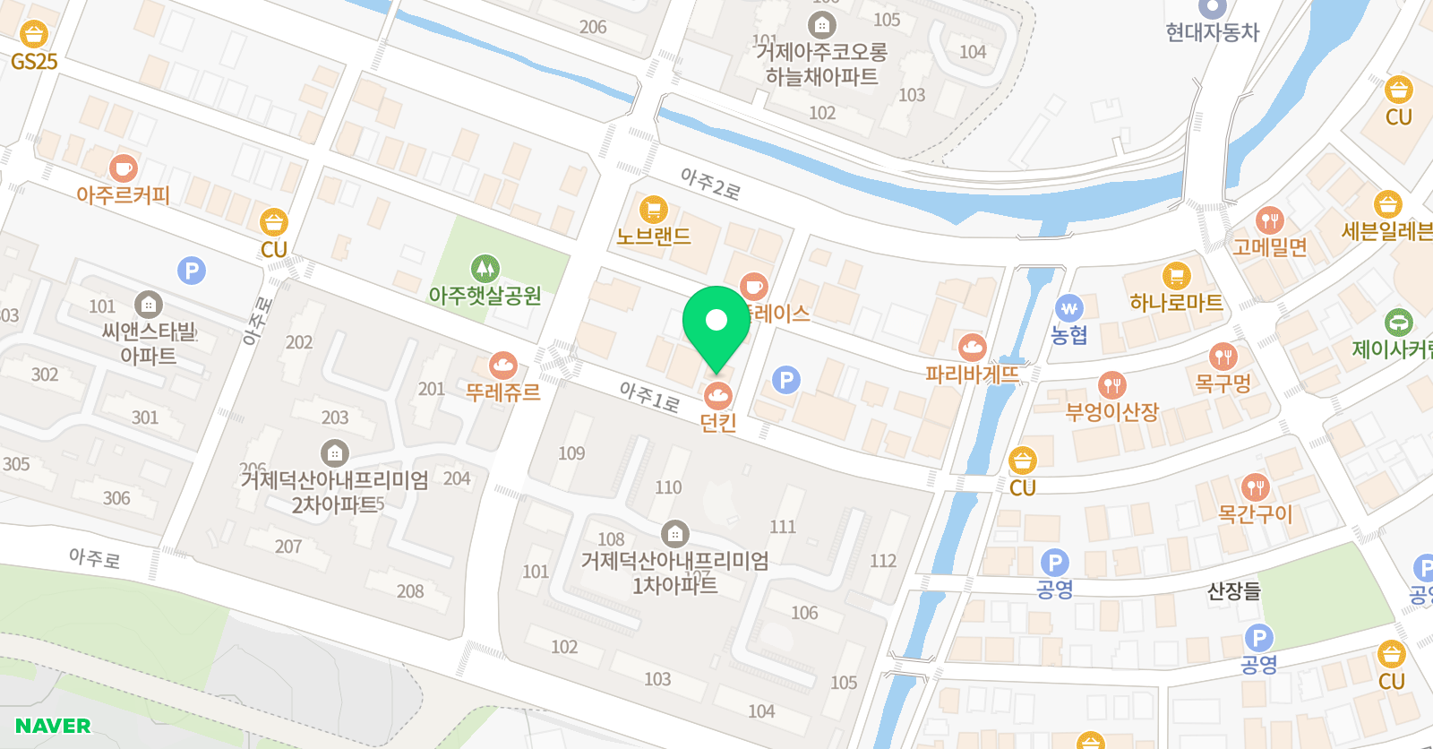 하비비벨리 댄스학원 위치