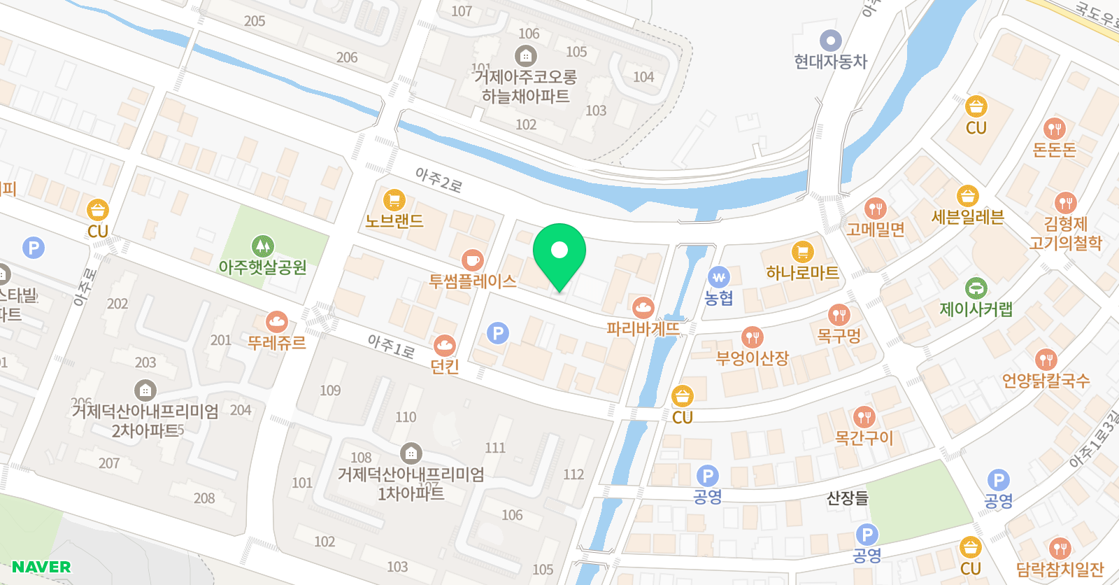 애스턴 영수학원 위치