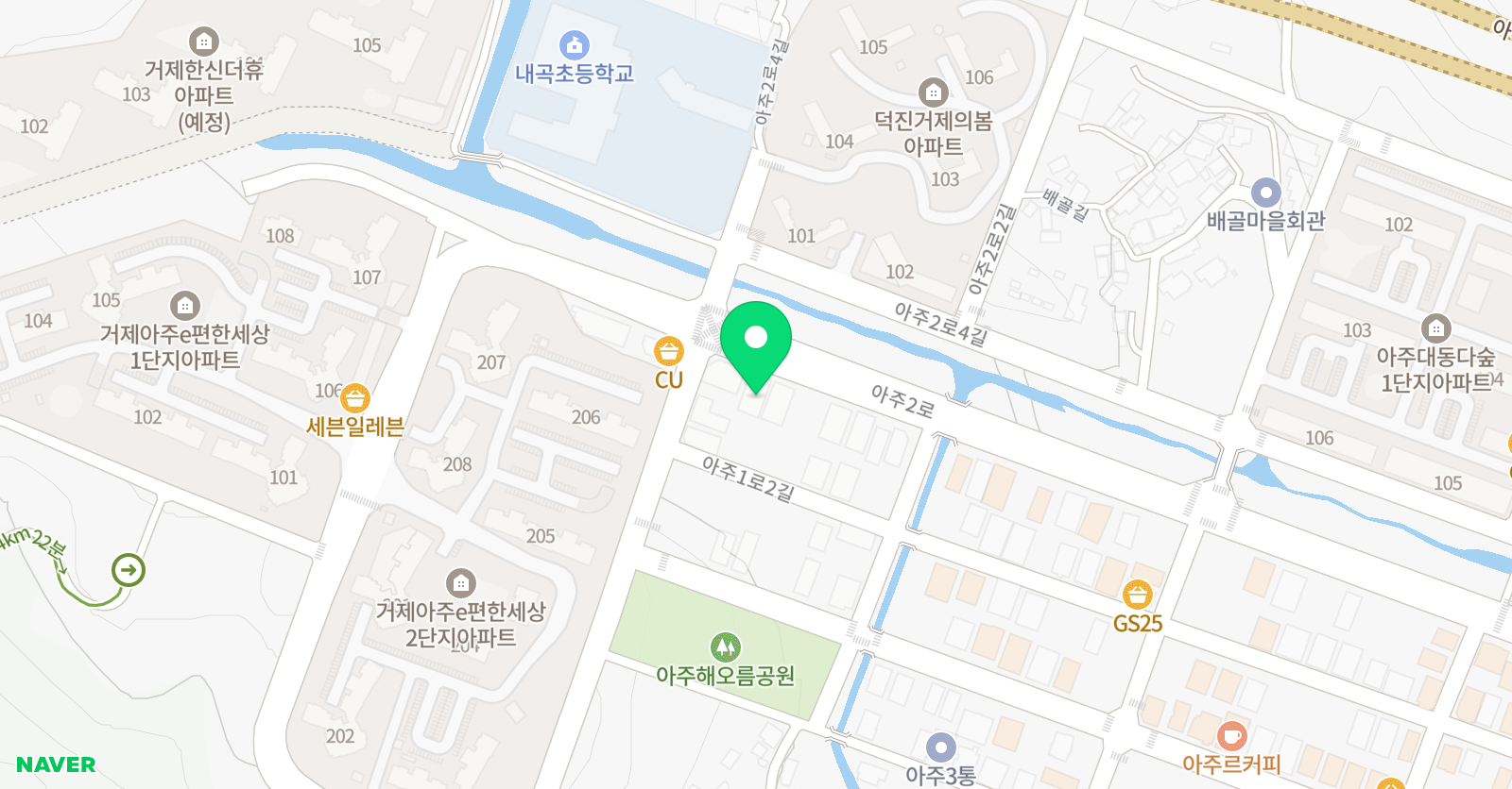 쥬빌리 영어 위치