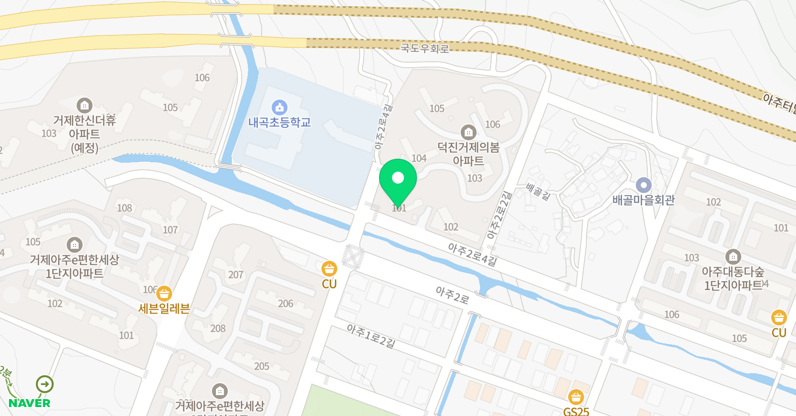 눈높이예스클래스 거제아주점 위치