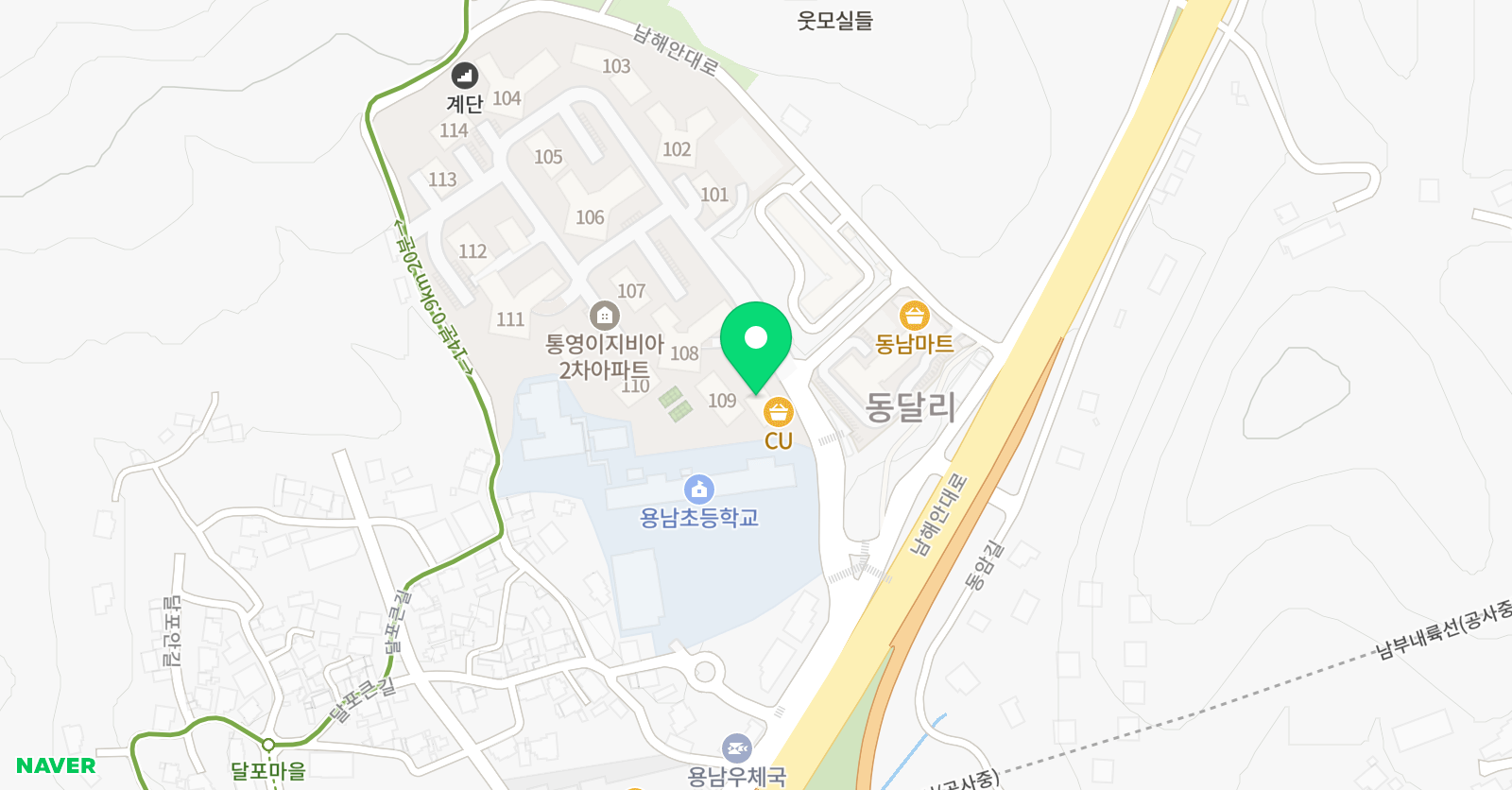 금성 태권도장 위치