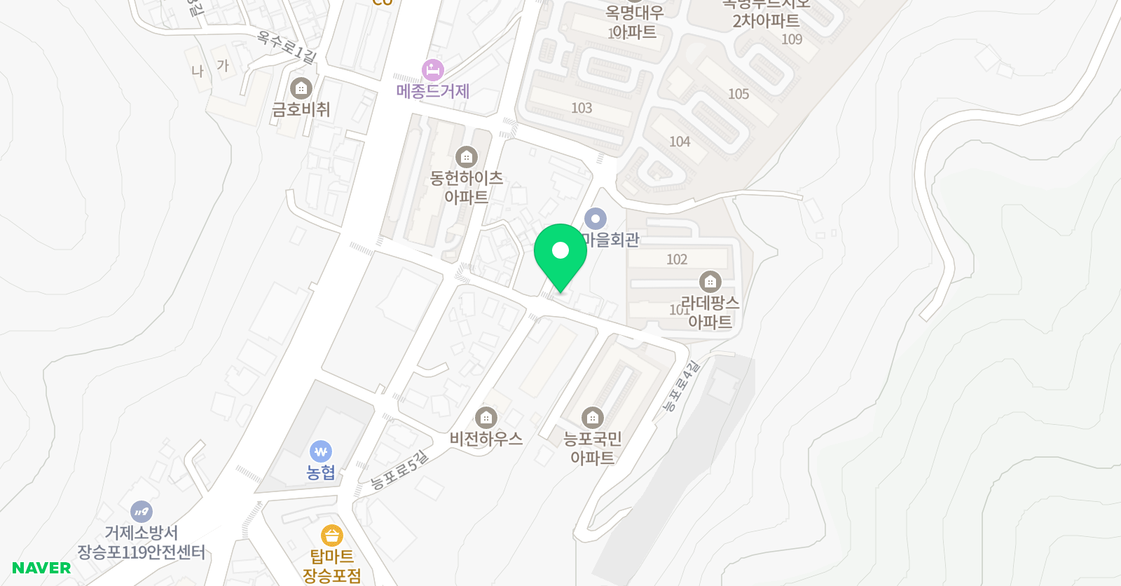 주원 영어학원 위치