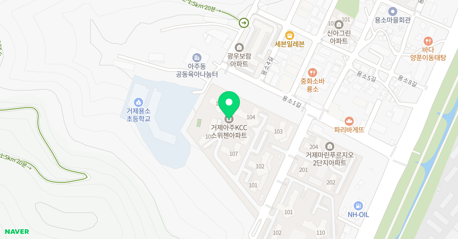 책통클럽 아주용소초점 위치