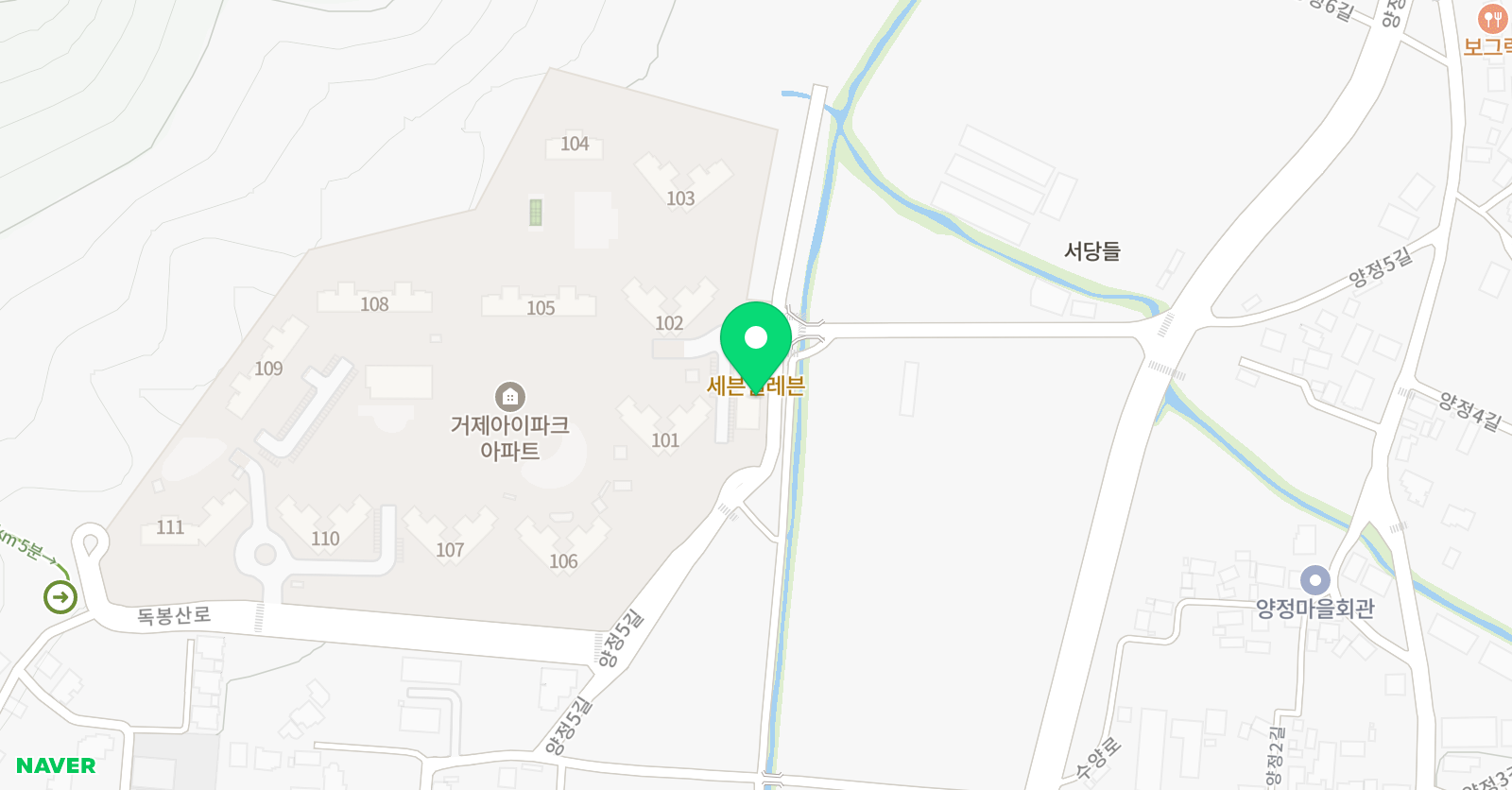 아이파크 음악학원 위치