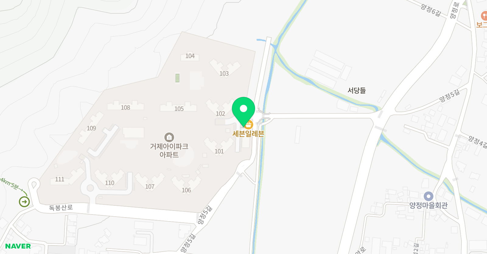 한솔플러스 수학 양정아이파크 교습소 위치