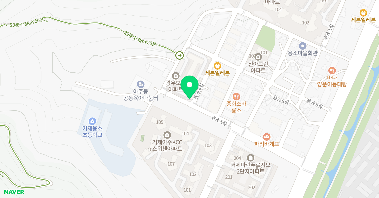 플러스 수학학원 위치
