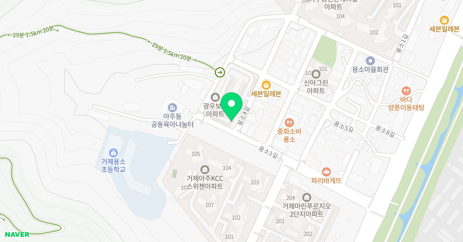 삼성 영어 용소초교실 위치