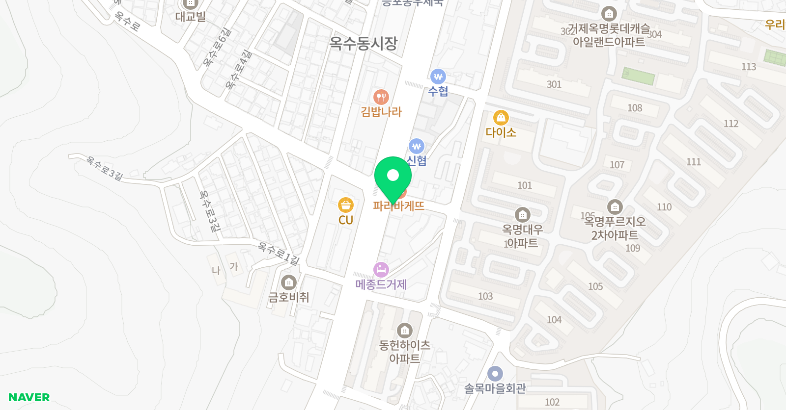 라온 음악학원 위치