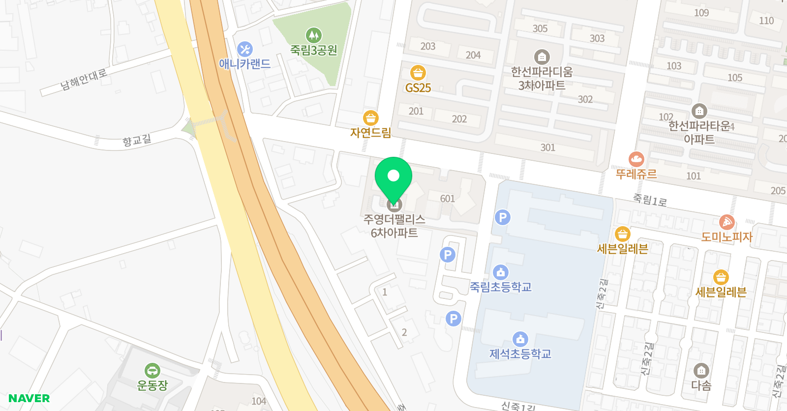 드림컴퓨터공부방 위치