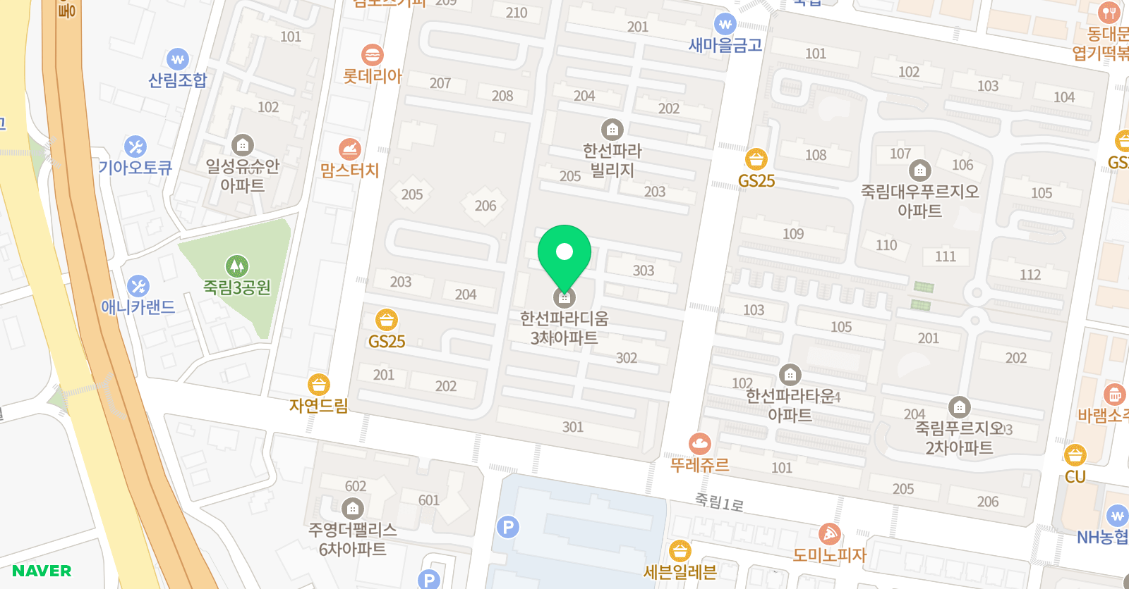 B.U.T 미술학원 위치
