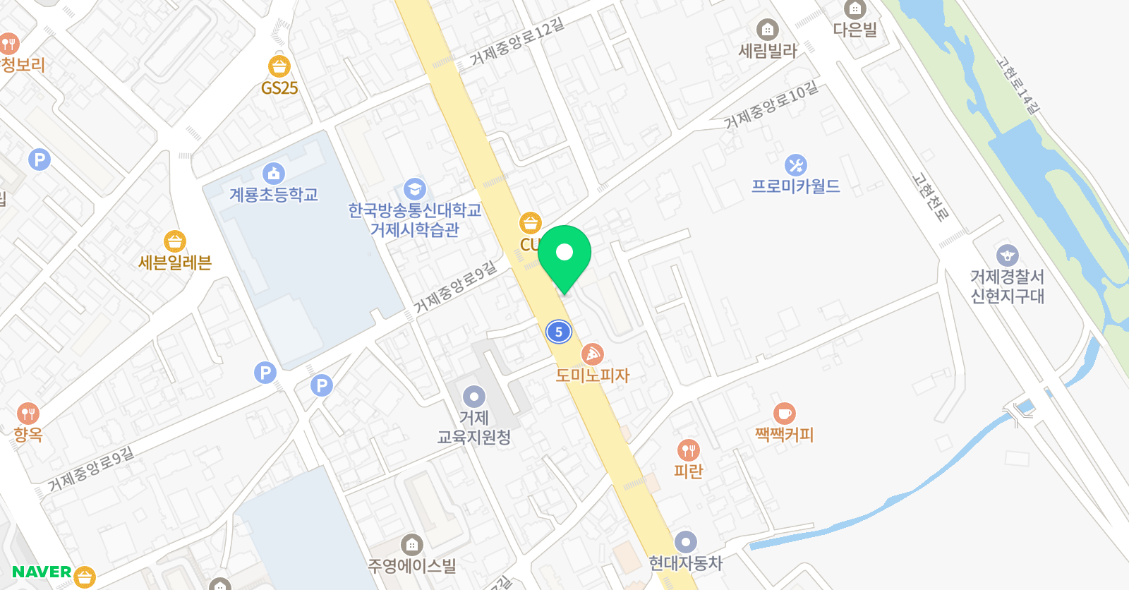 제이 영어학원 위치