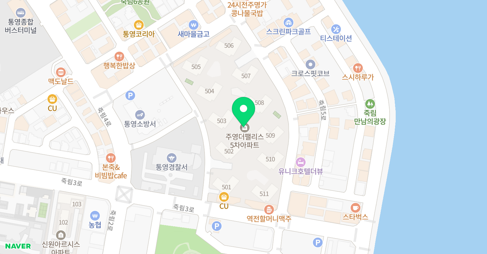 라온공부방 위치