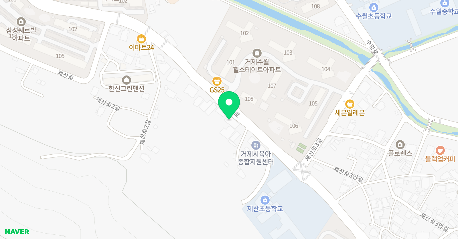계명피아노의숲 음악학원 위치