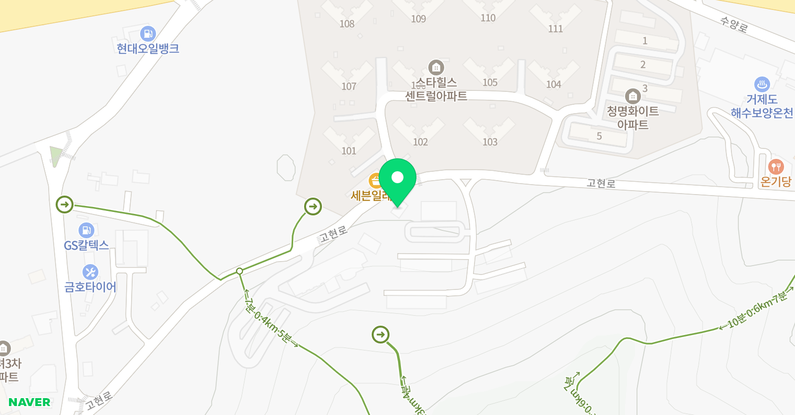 YBM 잉글루 위치