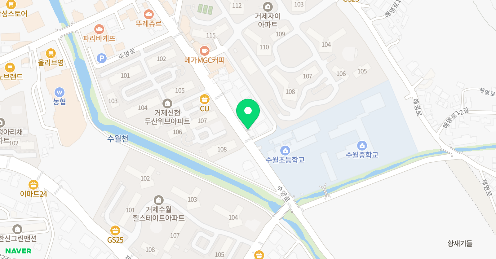 로뎀 음악학원 위치
