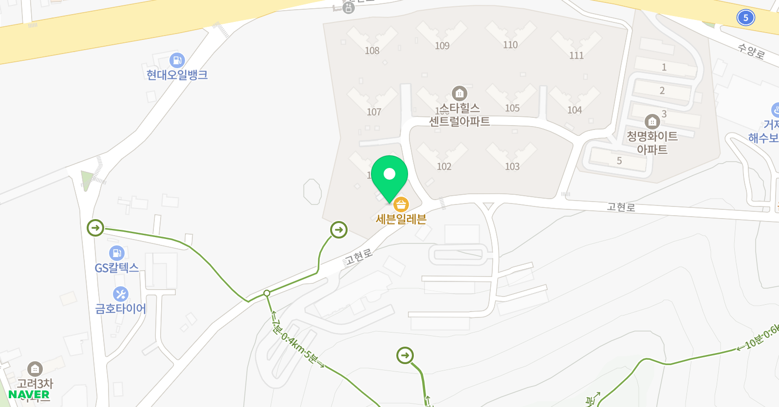 서희 음악학원 위치