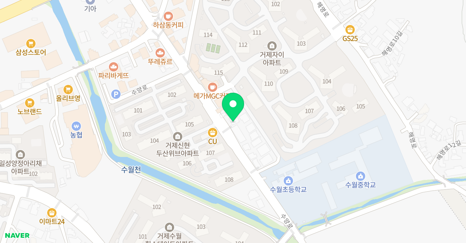 목원 과학 수학 위치