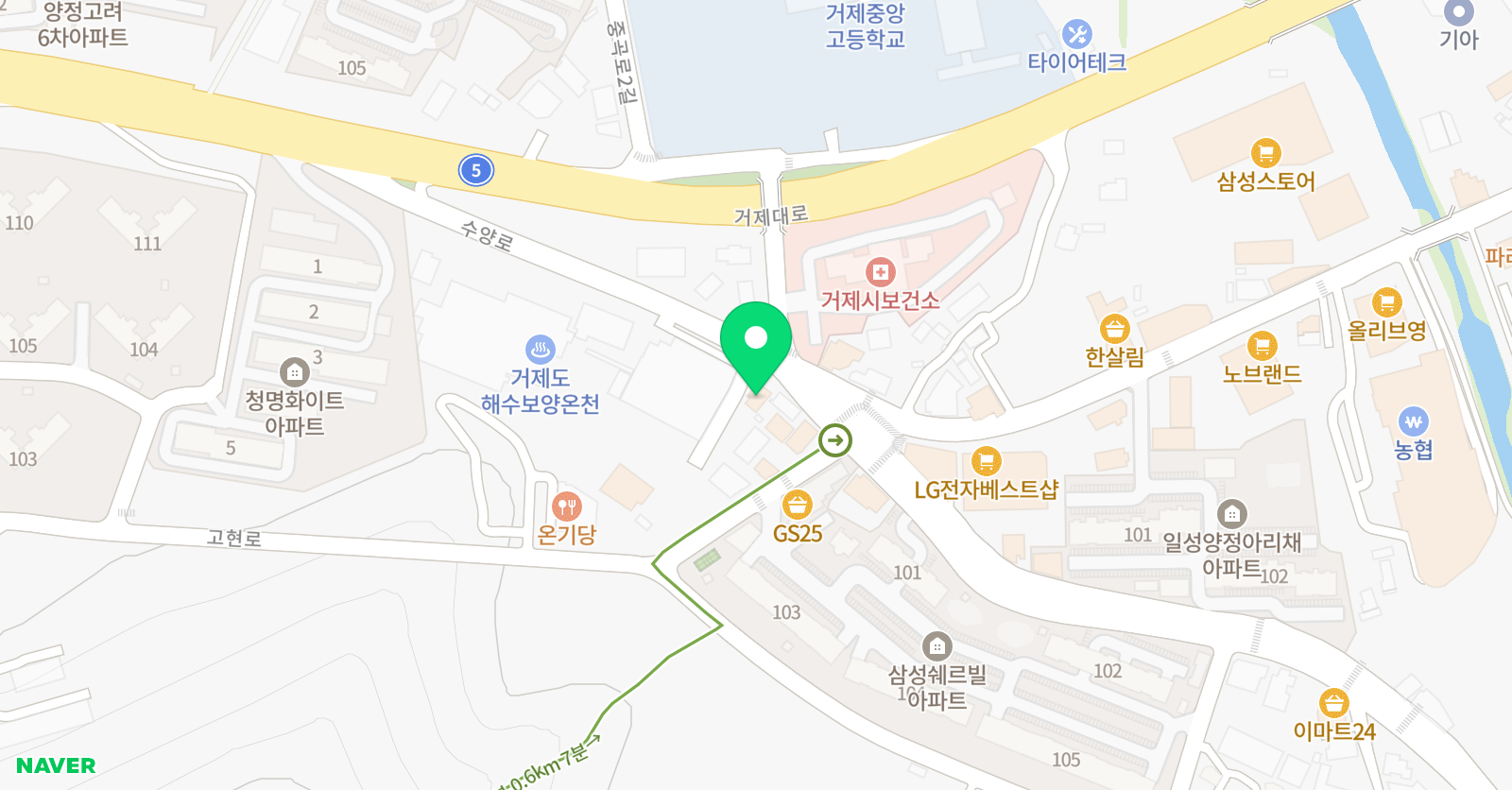 프롬 수학학원 위치