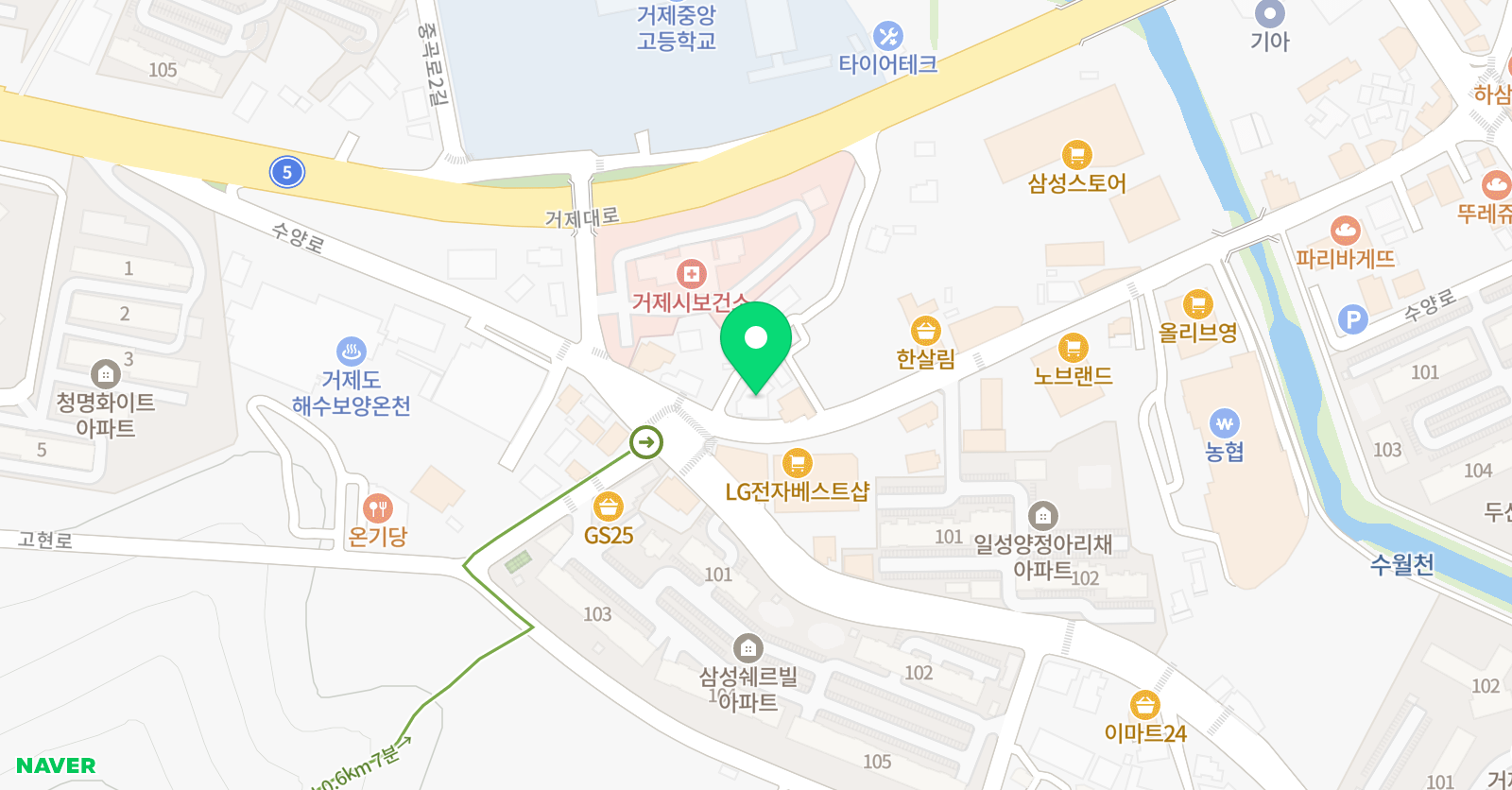 인아프리카 미술학원 위치