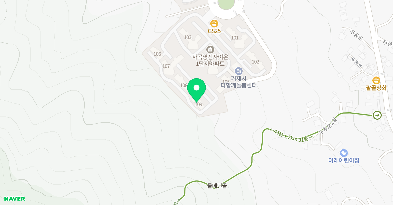 기탄 사고력교실 사곡영진자이온점 위치
