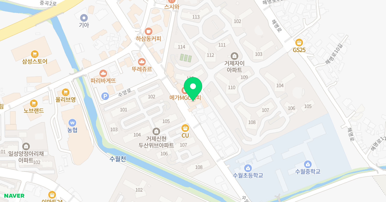 SW 코딩학원 위치