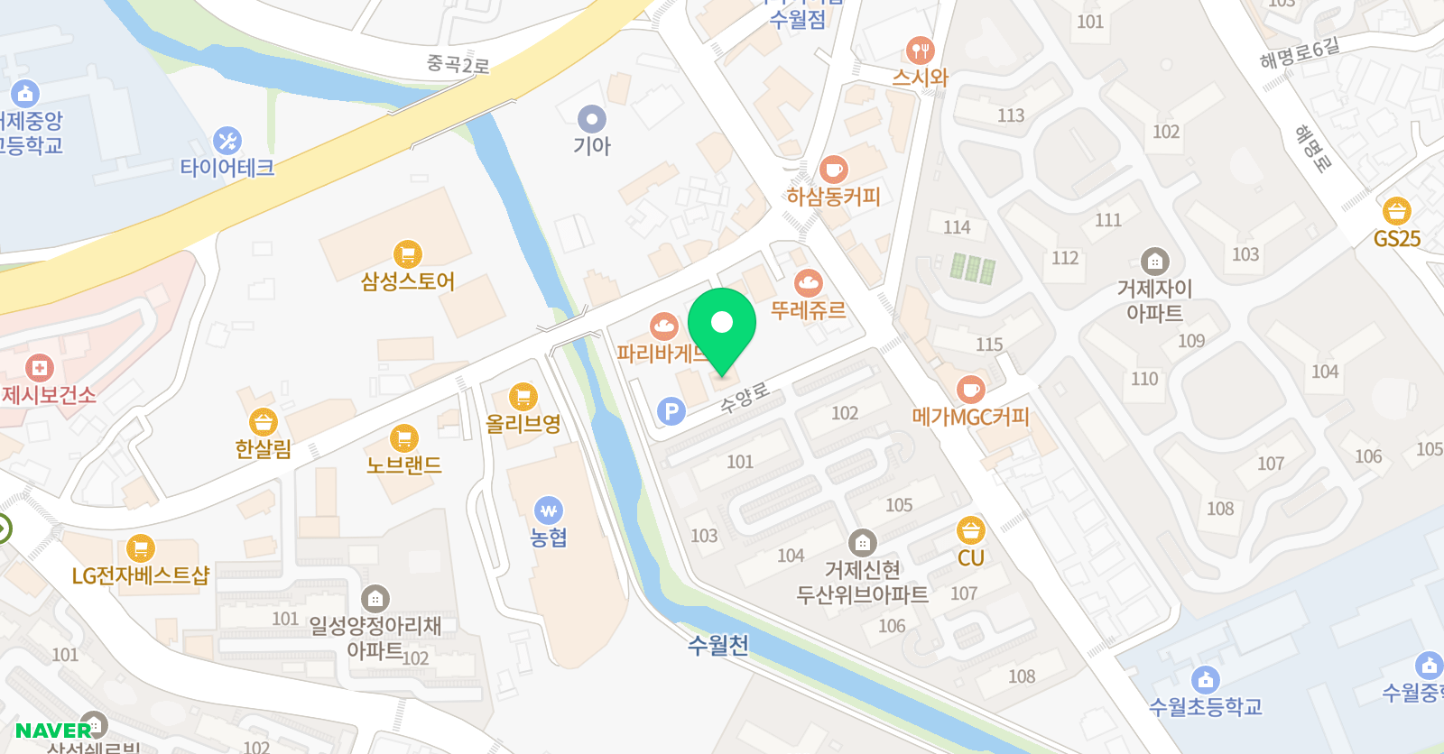 아소비 수월학원 위치