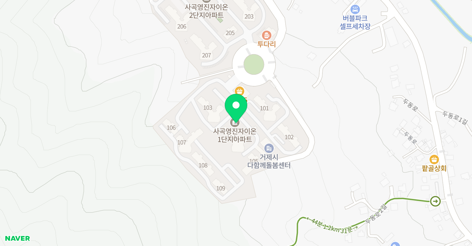 뮤엠영어 영진자이온NEST 위치