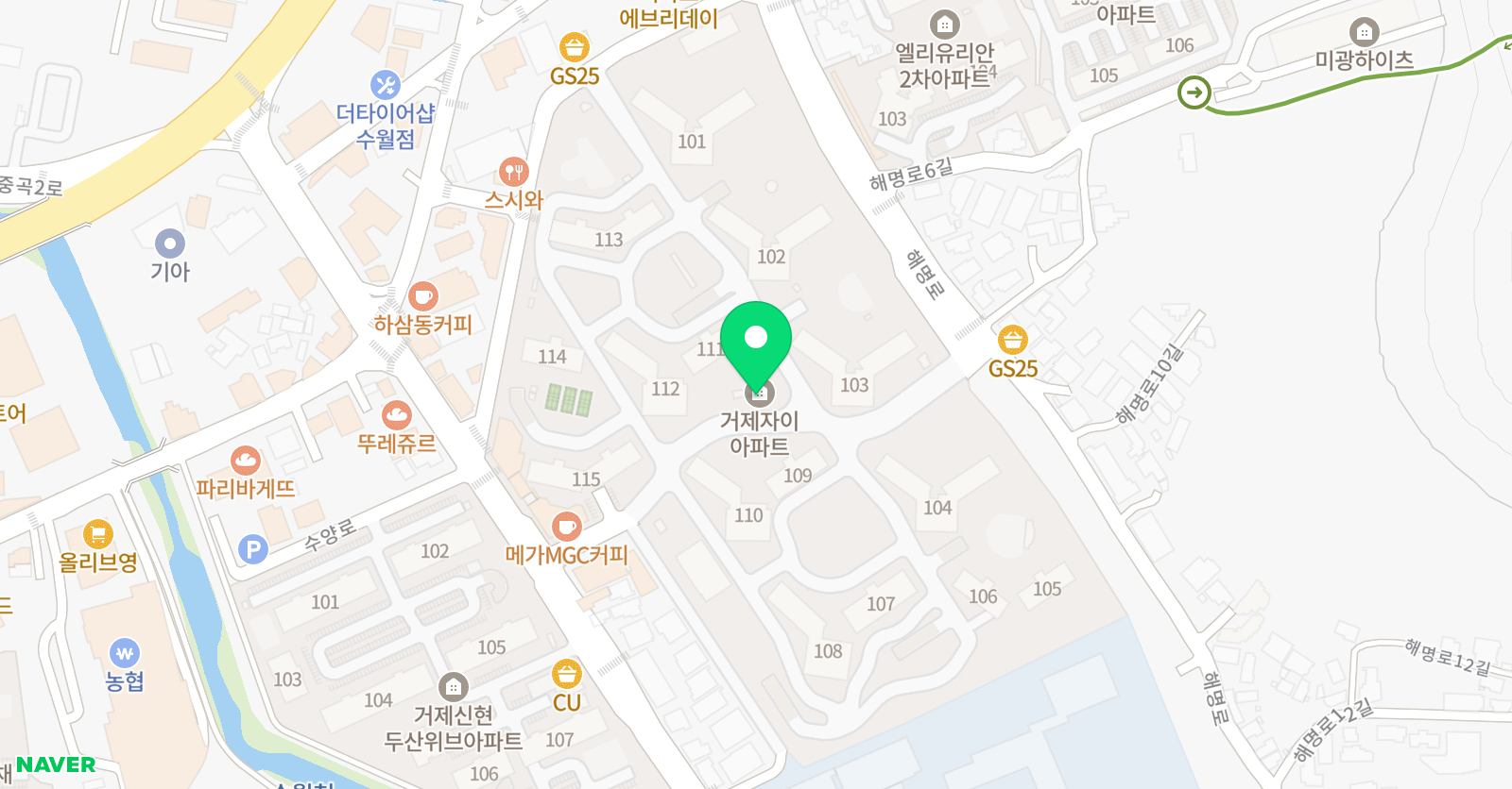 M&S 수학 위치