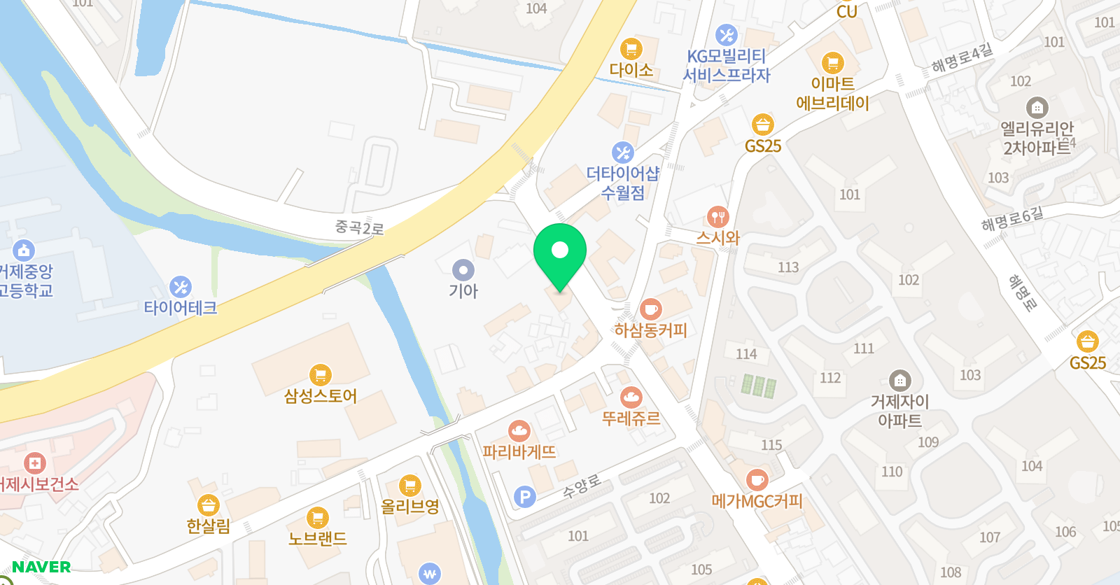 더배움 학원 위치