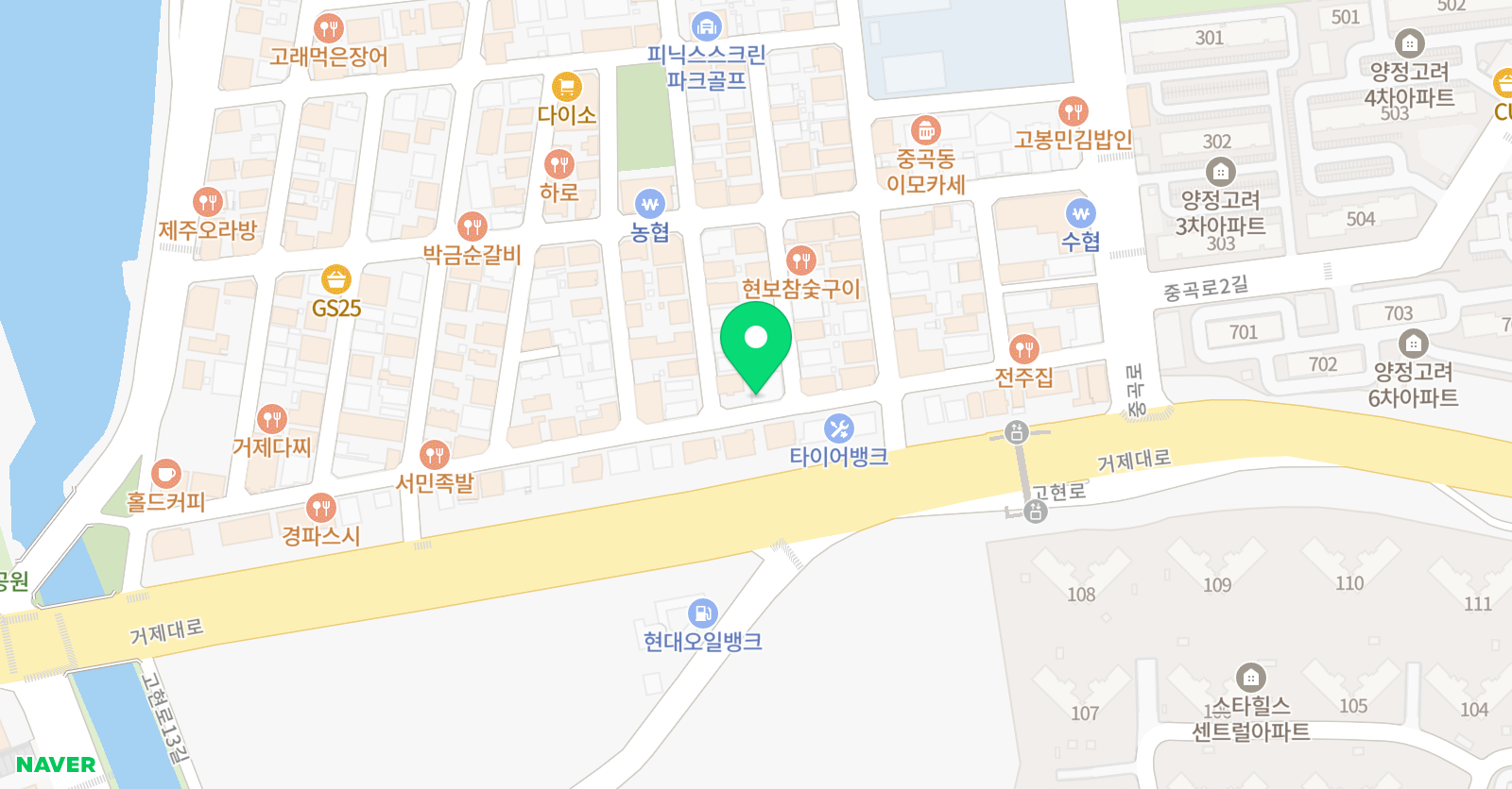 필링 댄스스튜디오 위치