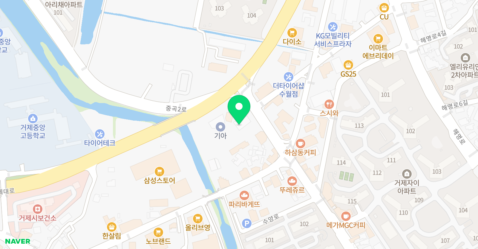 프리라움 수영장 수월점 위치
