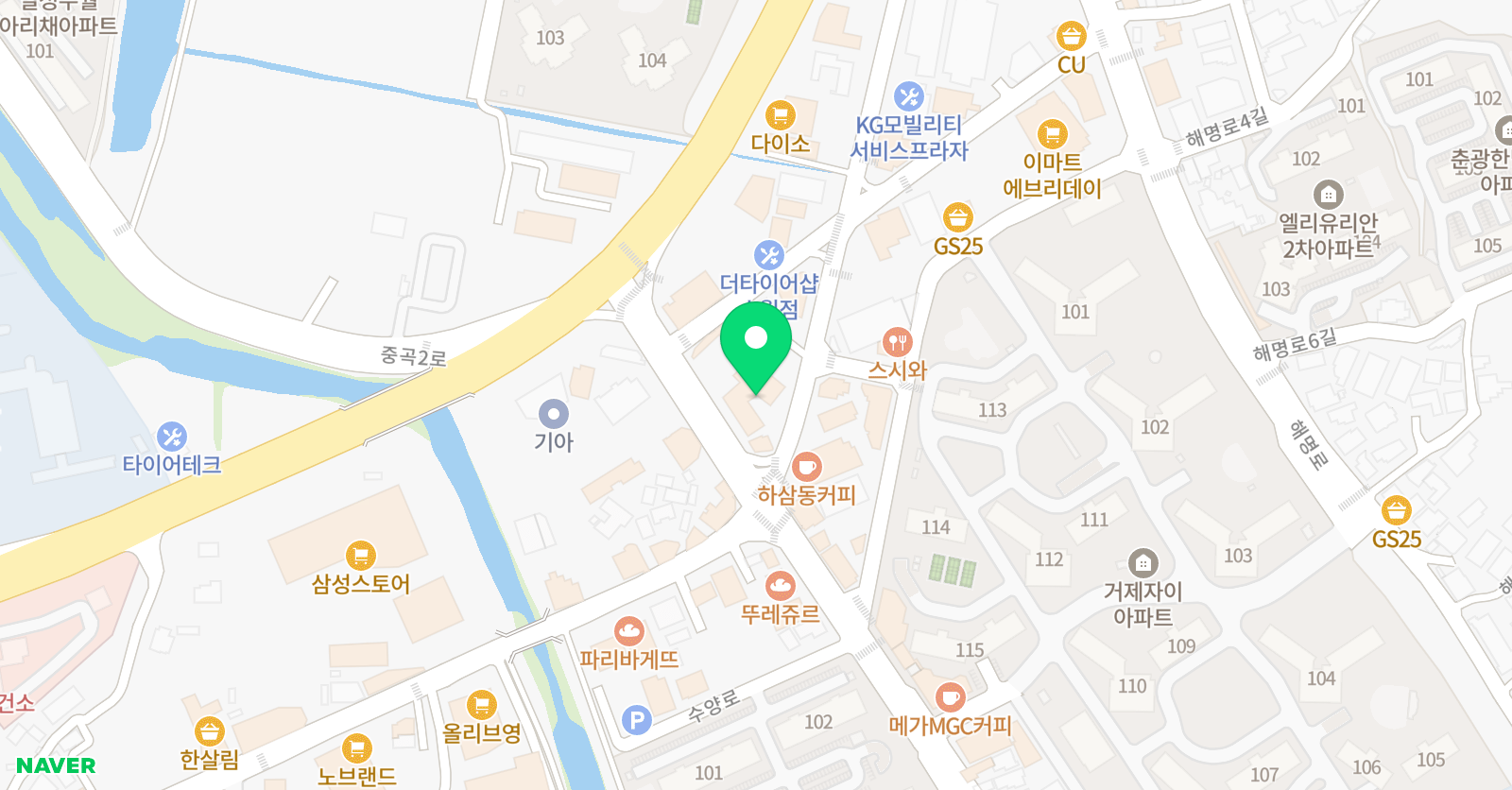 플라스틱댄스스튜디오 학원 위치