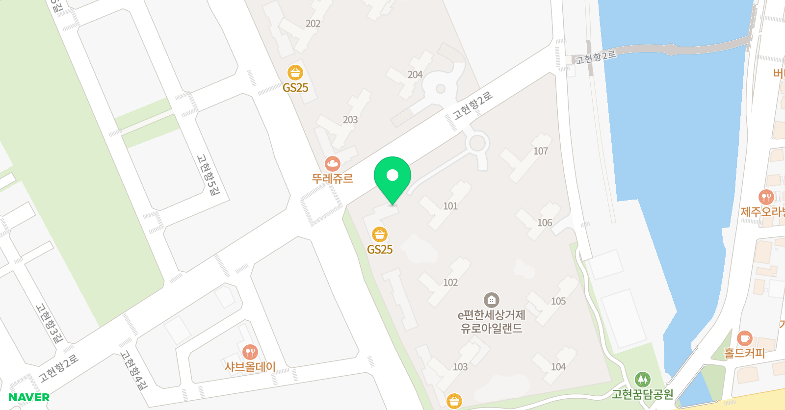 경희대소나무향기 태권도장 위치