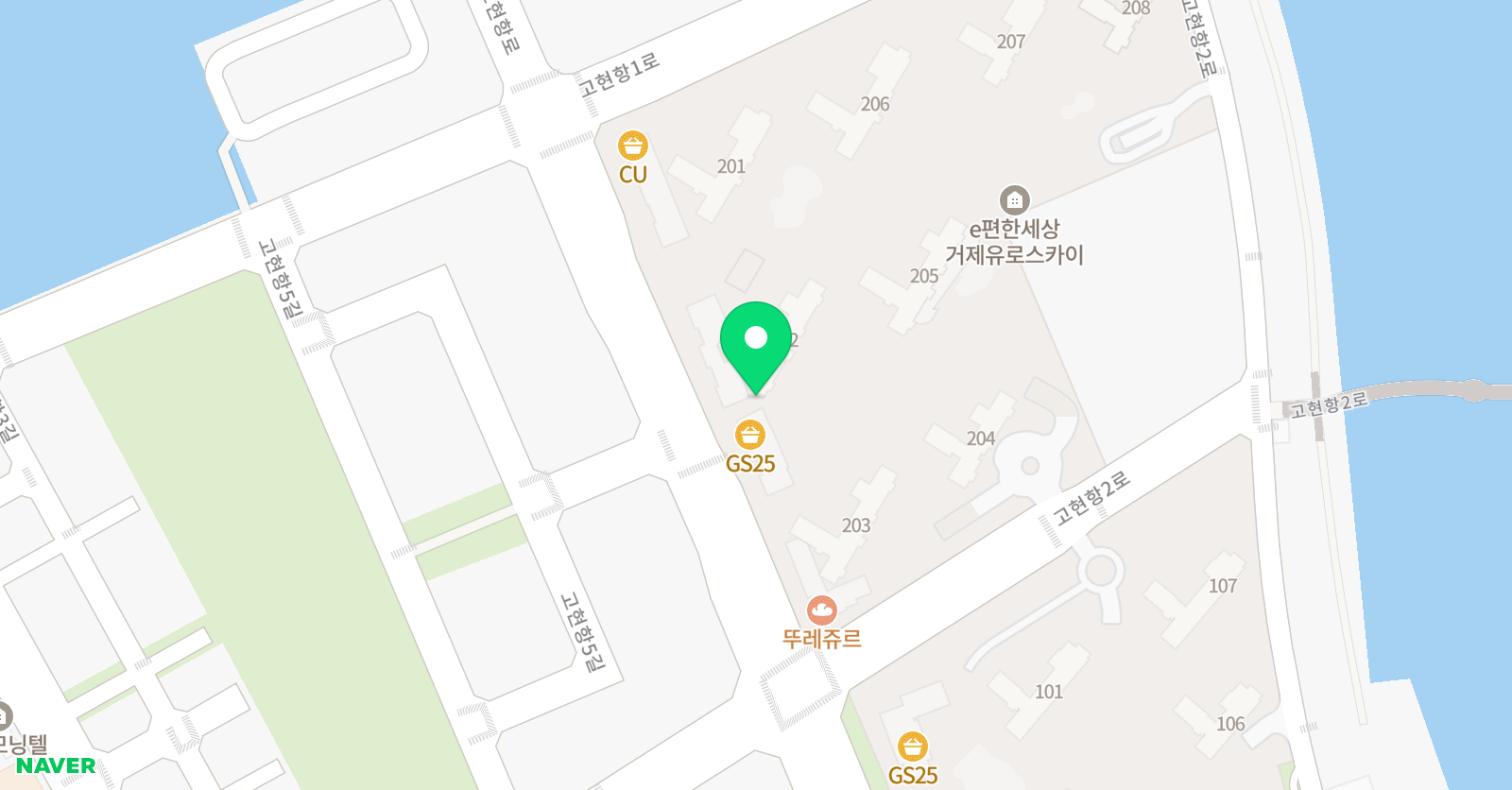 한우리 독서토론논술 거제지부 위치