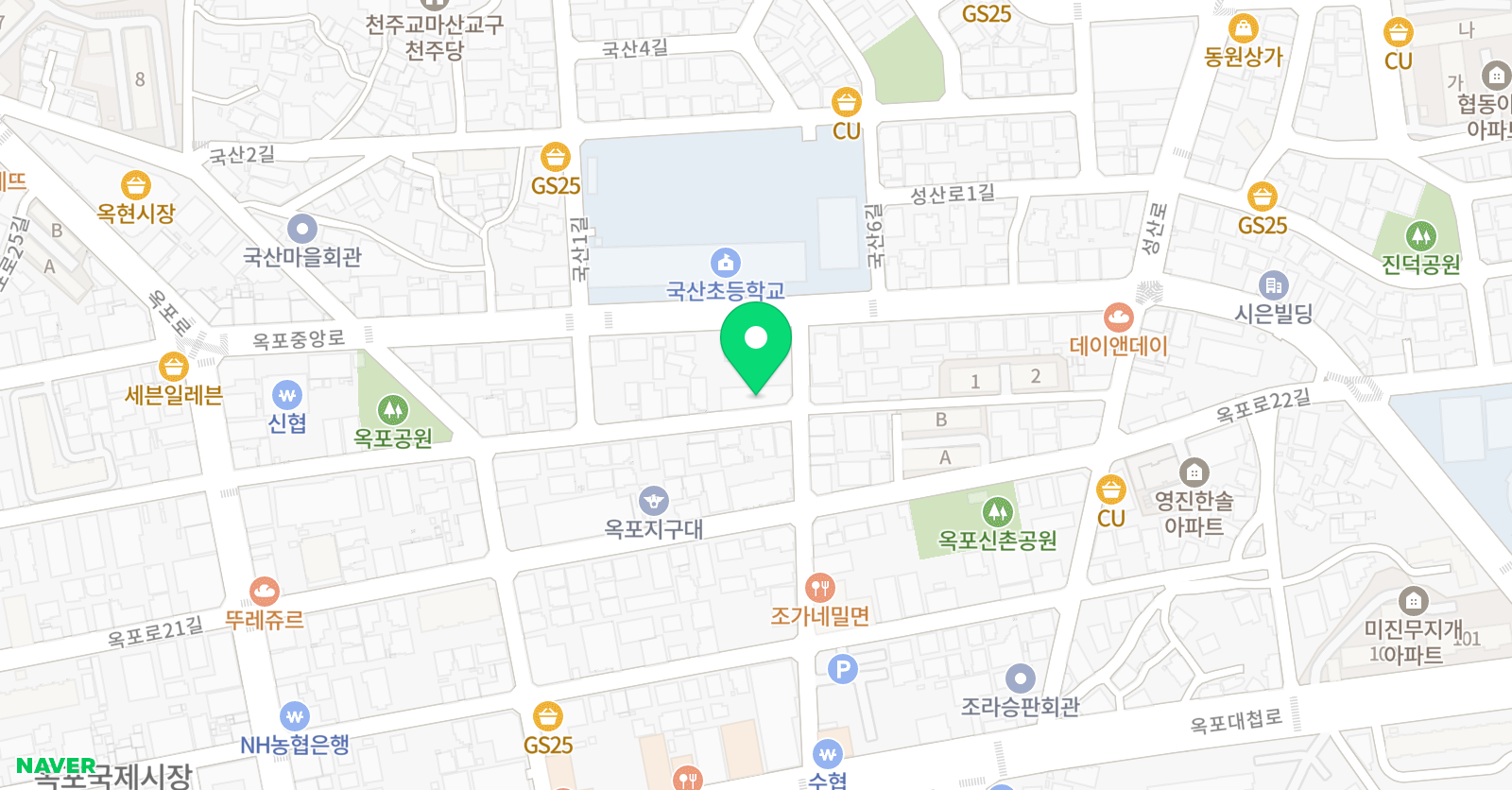플라톤아카데미 국산초 리더스공부방 위치