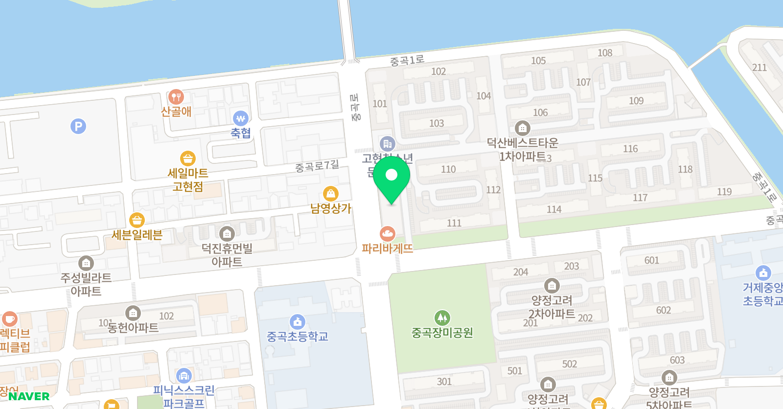 원탑학원 위치