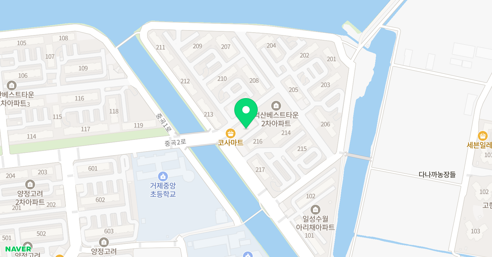 중곡무한도전 태권도 중곡 위치