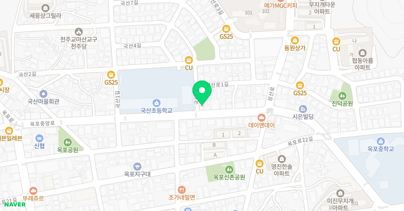 이지 영어수학 위치