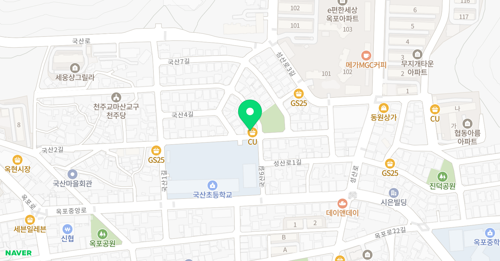 중앙 음악학원 위치
