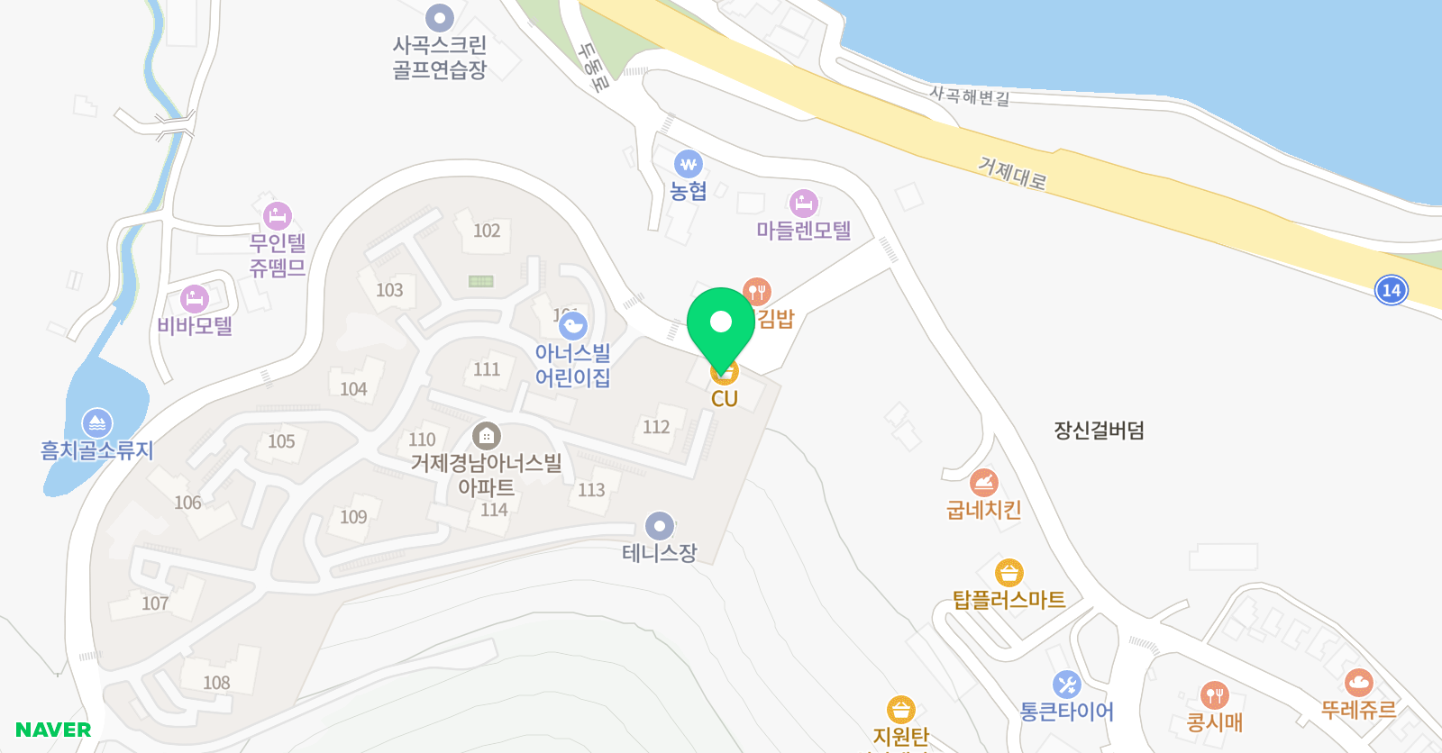 바다 음악학원 위치