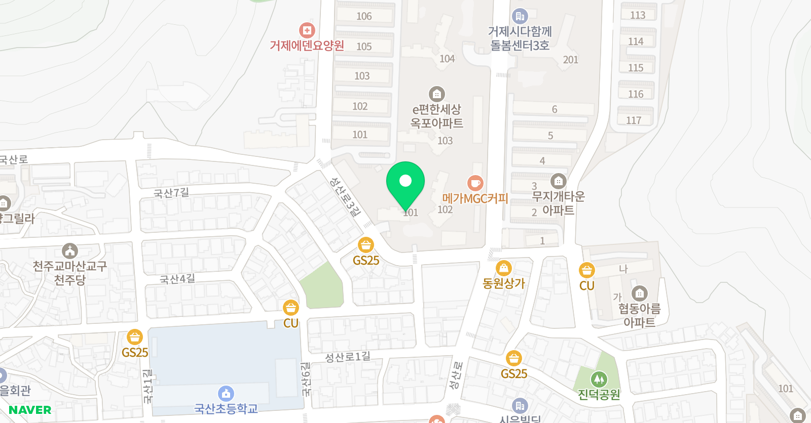 해법 독서논술 옥포이편한점 위치