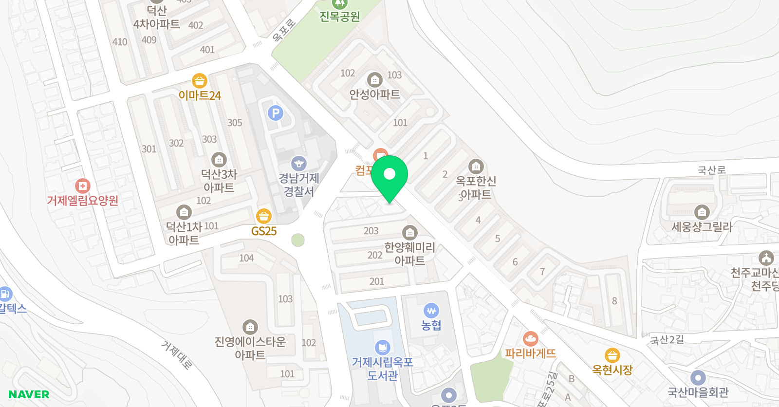꿈꾸는스케치북 미술학원 위치