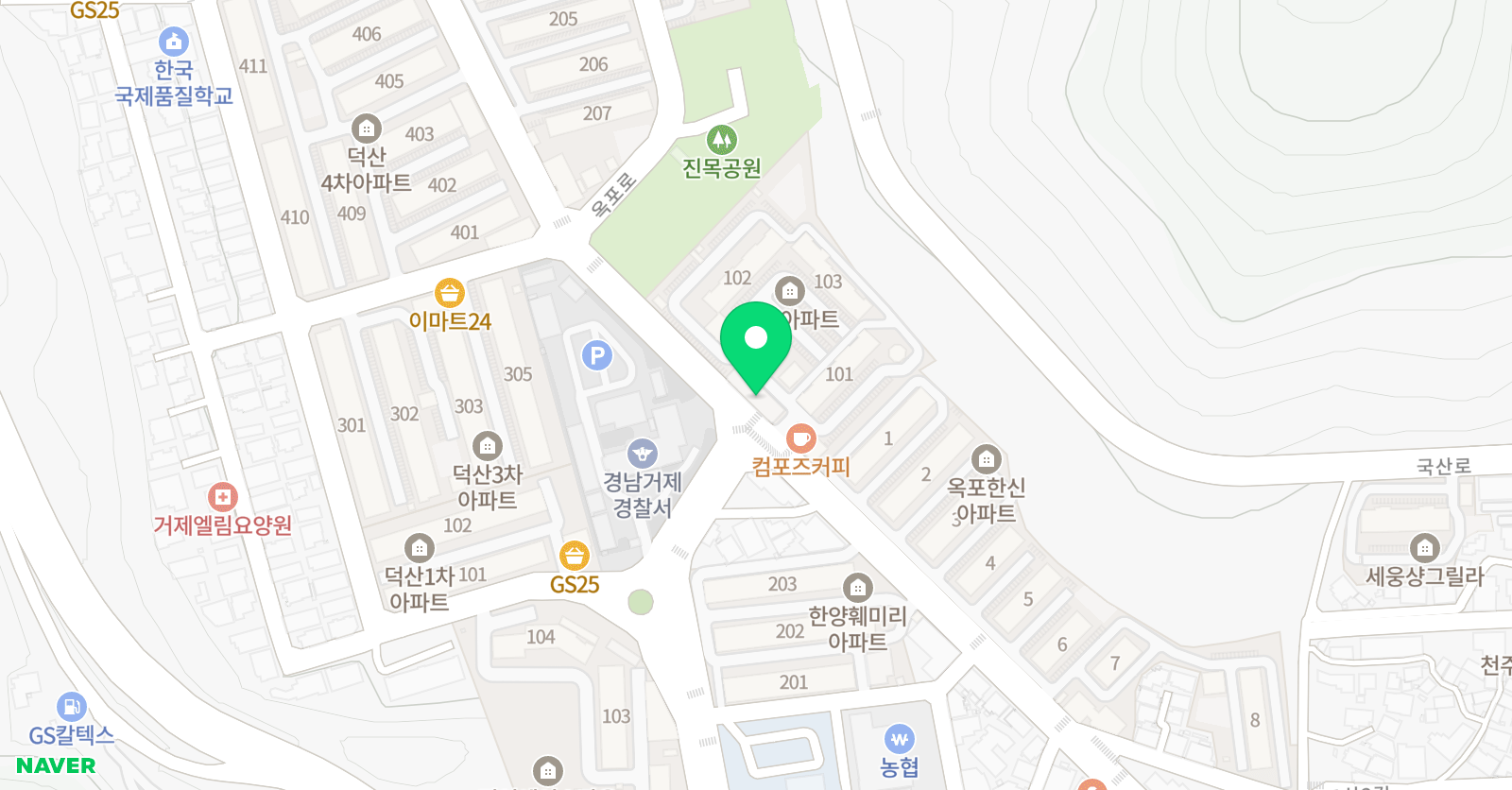 비컨 학원 위치