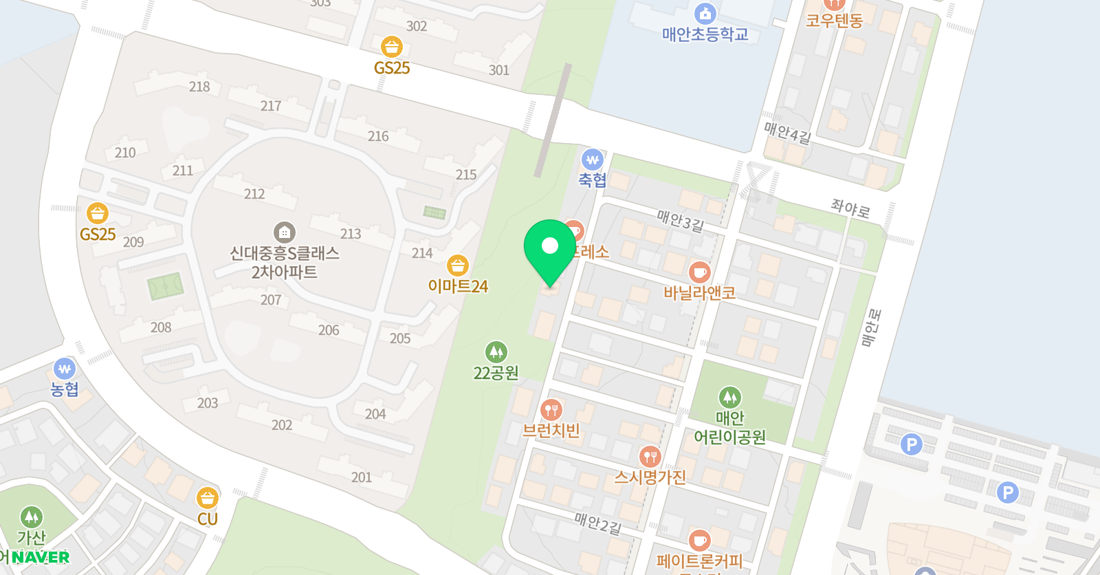 책담은수학 책통클럽 문해력학원 위치