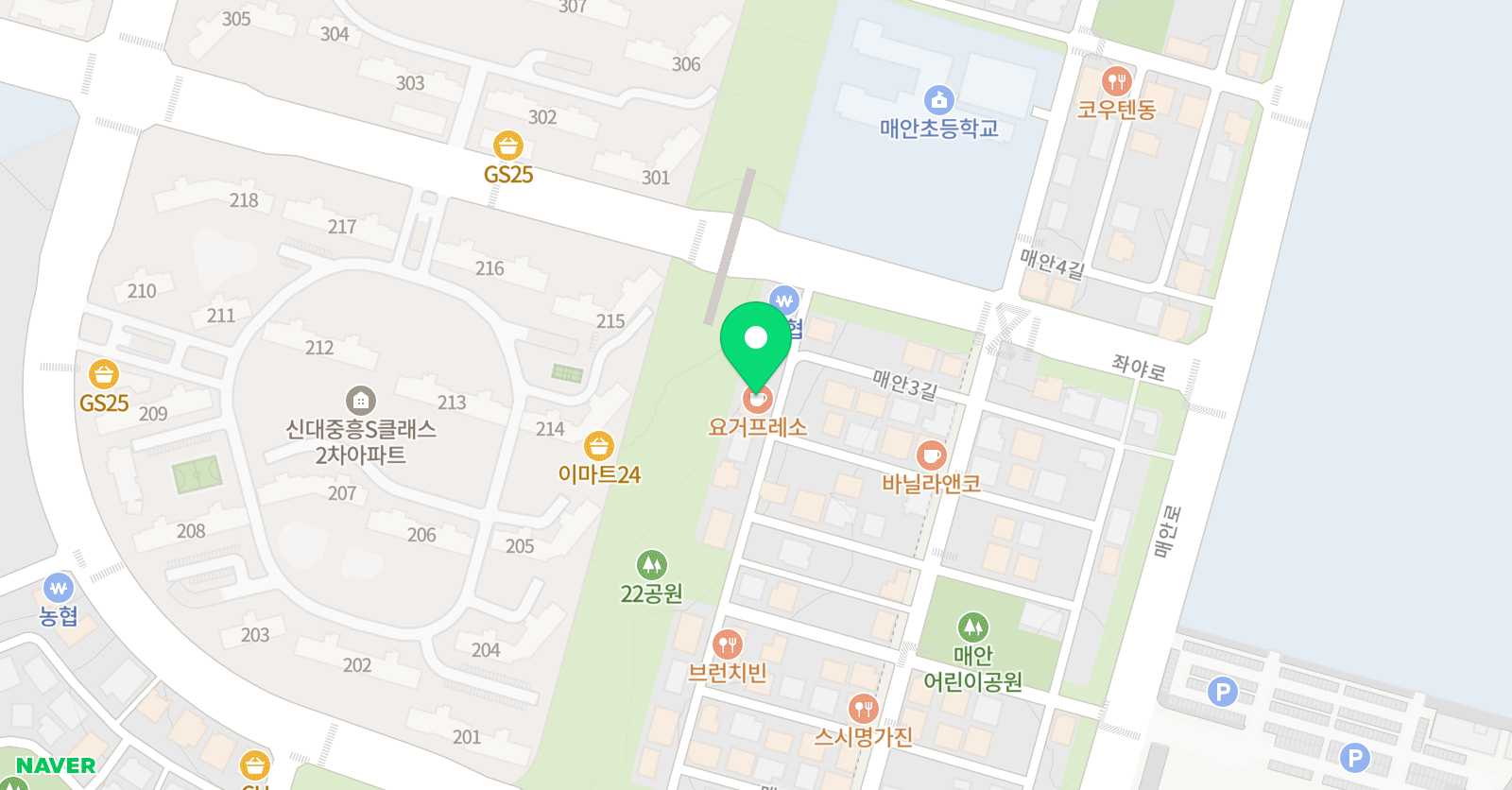 눈높이러닝센터 신대학원 위치