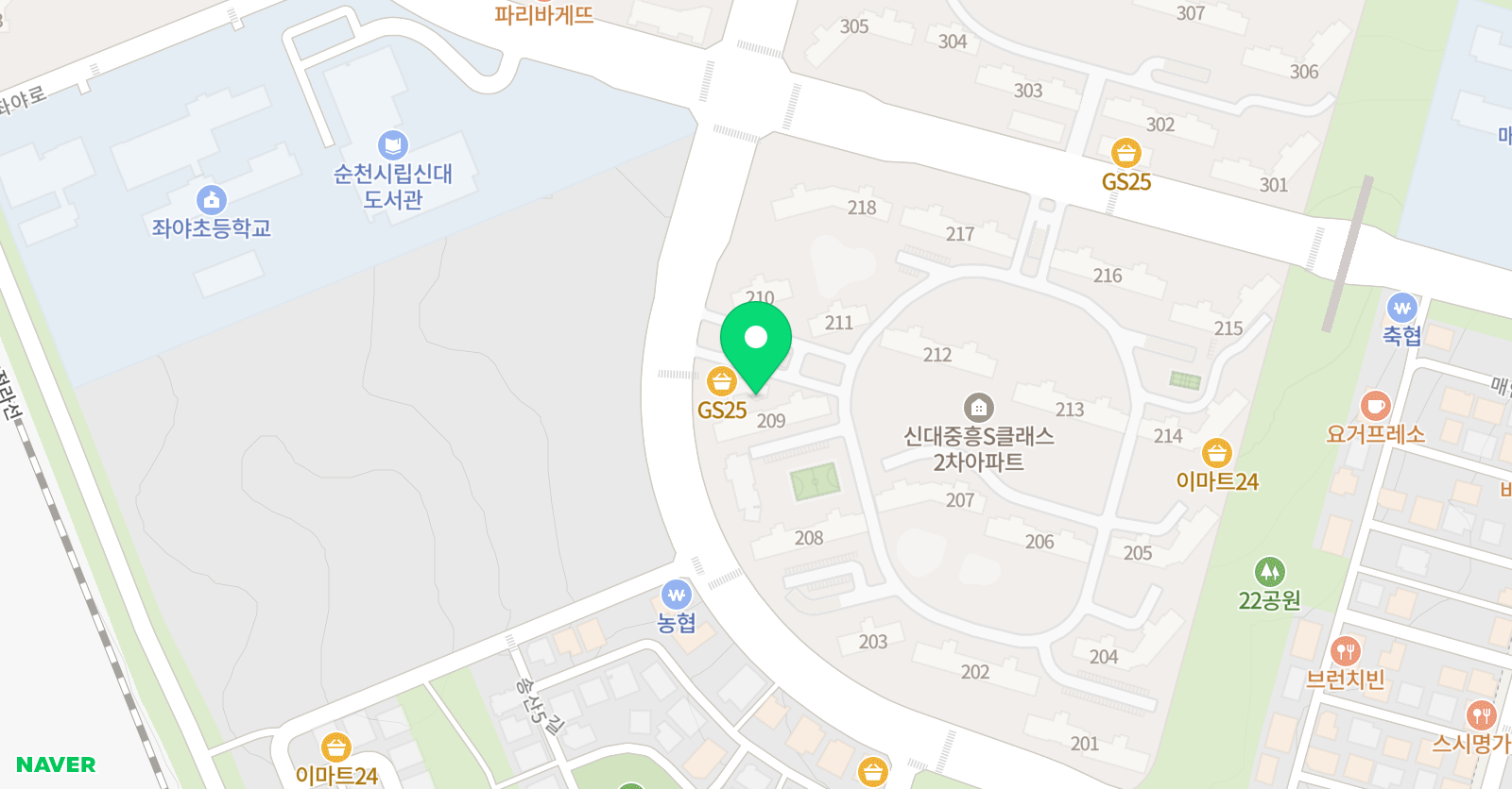 토니스 음악교습소 위치